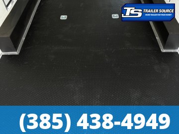 8.5x24 Look Vision Circuit Edition Enclosed Race Car Hauler Trailer - 7'6" Interior - 10K GVWR - .080 PolyCor, Alloy Wheels, Black Out Package, Escape Door, Finished Interior, Rear