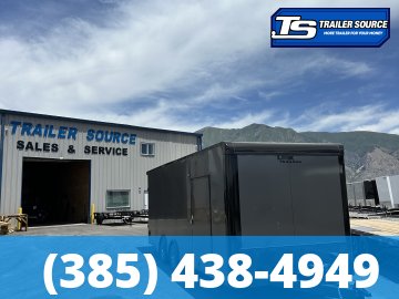 8.5x24 Look Vision Circuit Edition Enclosed Race Car Hauler Trailer - 7'6" Interior - 10K GVWR - .080 PolyCor, Alloy Wheels, Black Out Package, Escape Door, Finished Interior, Rear