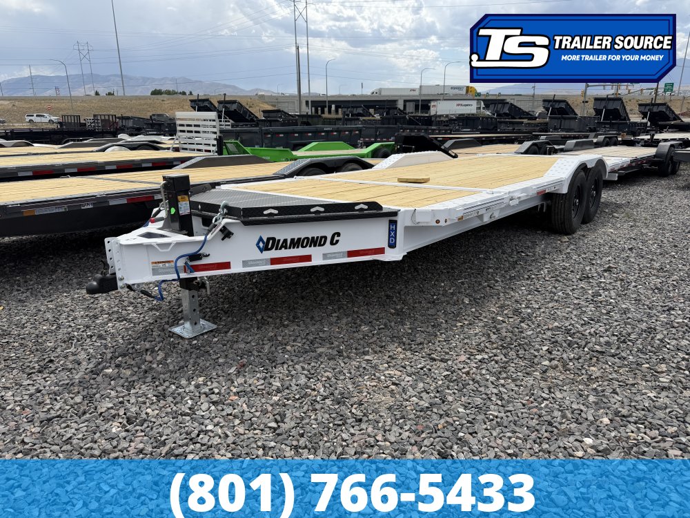 8.5x22 Diamond C HXD 208 Wide Body w/ Drive Over Fenders Tilt