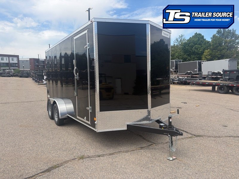 7x16 Haulmark Passport Enclosed Cargo Trailer - 7'0" Interior - 7K GVWR - Ramp Door, Ramp Extension
