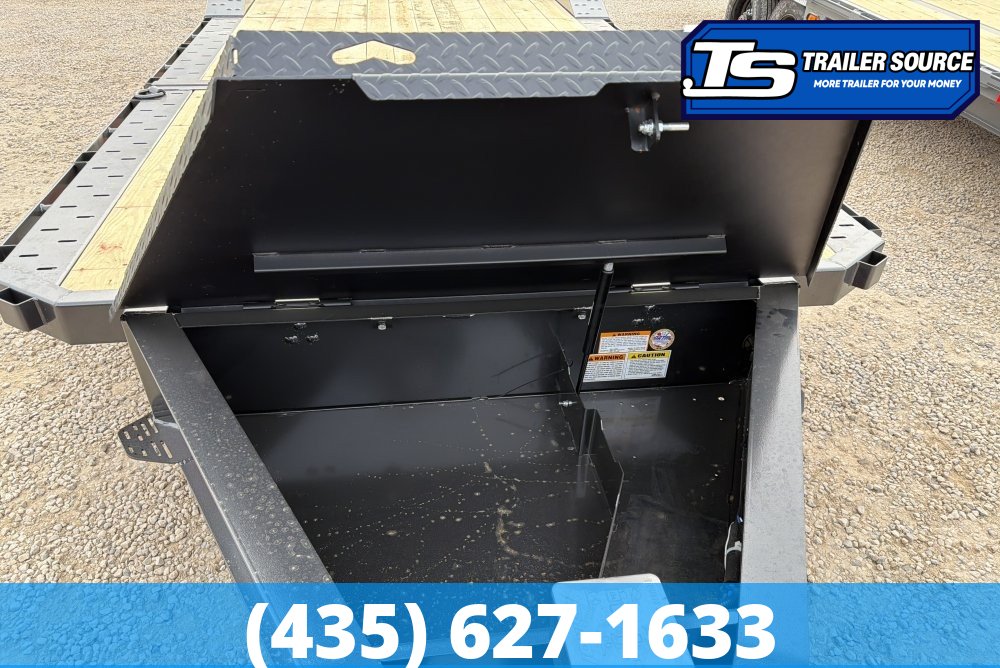 8.5x24 Diamond C HXD 210 Wide Body w/ Drive Over Fenders Tilt Trailer - 23K GVWR - ABS Brakes