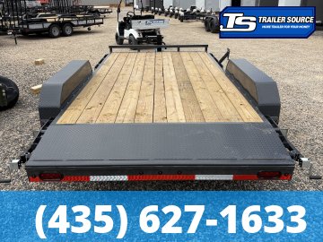 7x16 Lamar H6 Equipment Trailer - 14K GVWR -