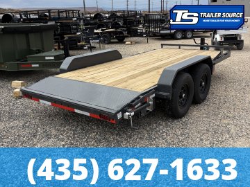 7x16 Lamar H6 Equipment Trailer - 14K GVWR -