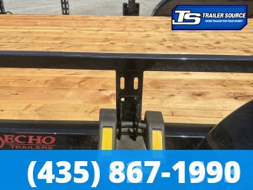 7x16 Echo EA-16-15T Utility Trailer - 7K GVWR - Tire Chocks