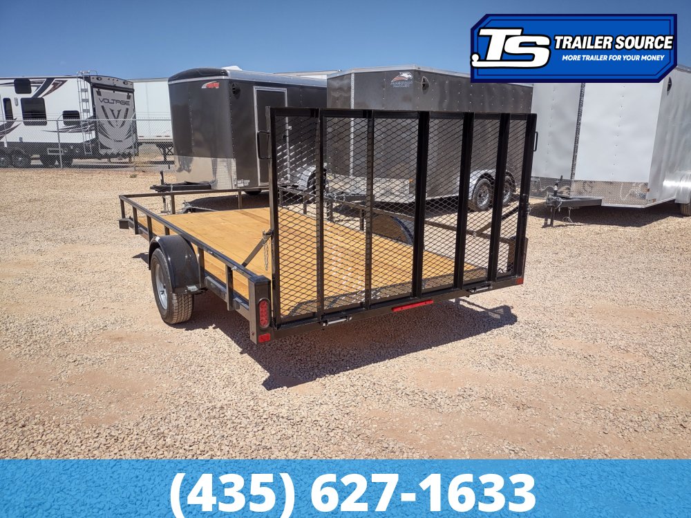 6.5x12 Echo EA-12-15 Utility Trailer - 3.5K GVWR -