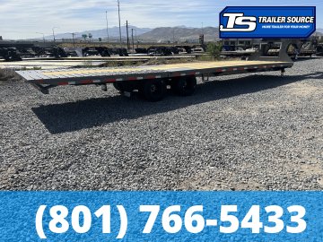 8.5x35 Diamond C FMAX-HDT 210 Gooseneck Hydraulic Dovetail Equipment Trailer - 25K GVWR - 14 Ply Tires, ABS Brakes