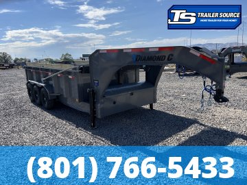 7x16 Diamond C LPT-GN 307 Pacesetter Pkg Gooseneck Dump