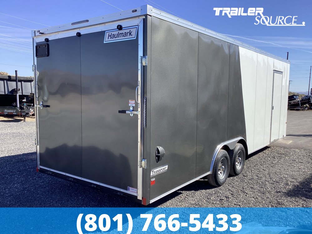 8.5x24 Haulmark Transport 7'6" Interior 10K Tandem Axle Enclosed Cargo Trailer