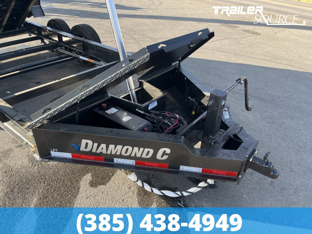 7x14 Diamond C LPT Telescopic Dump 18K 32" Sides Dump
