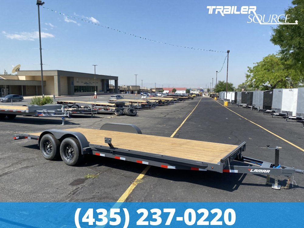 7x22 Lamar Car Hauler 10K Car Hauler Trailer