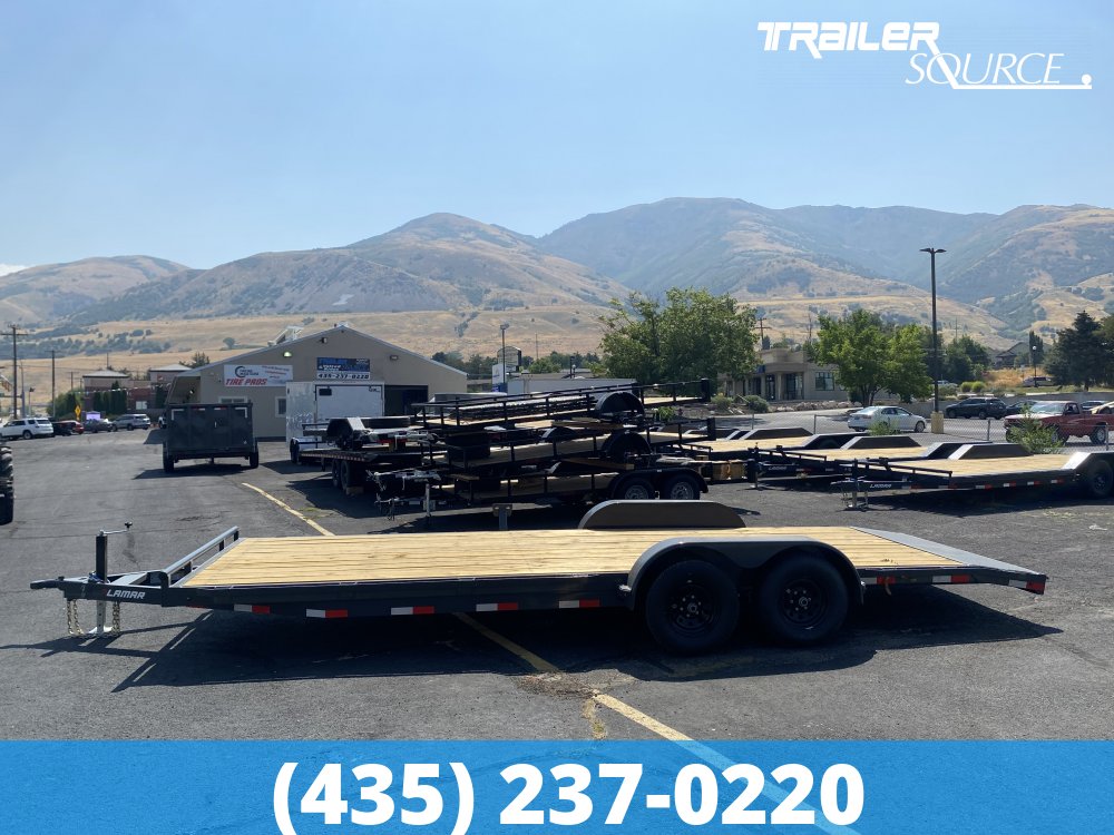 7x22 Lamar Car Hauler 10K Car Hauler Trailer