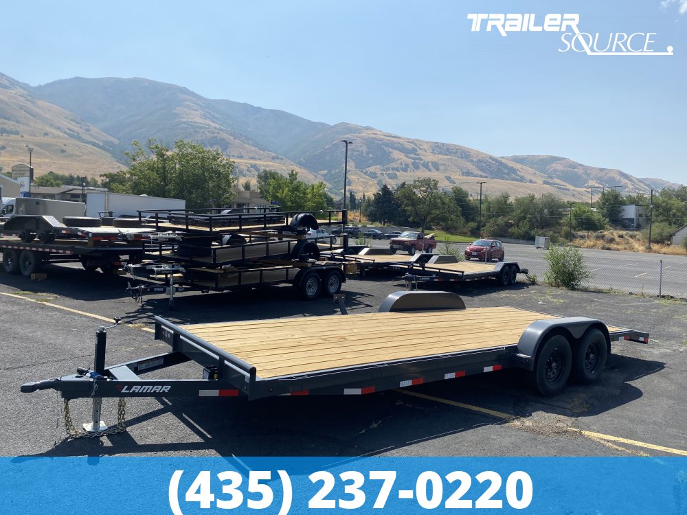 7x22 Lamar Car Hauler 10K Car Hauler Trailer