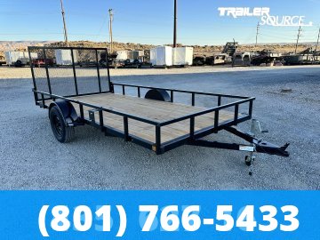 7x14 Built MAX Series Single Axle Utility