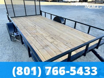 7x14 Built MAX Series Single Axle Utility