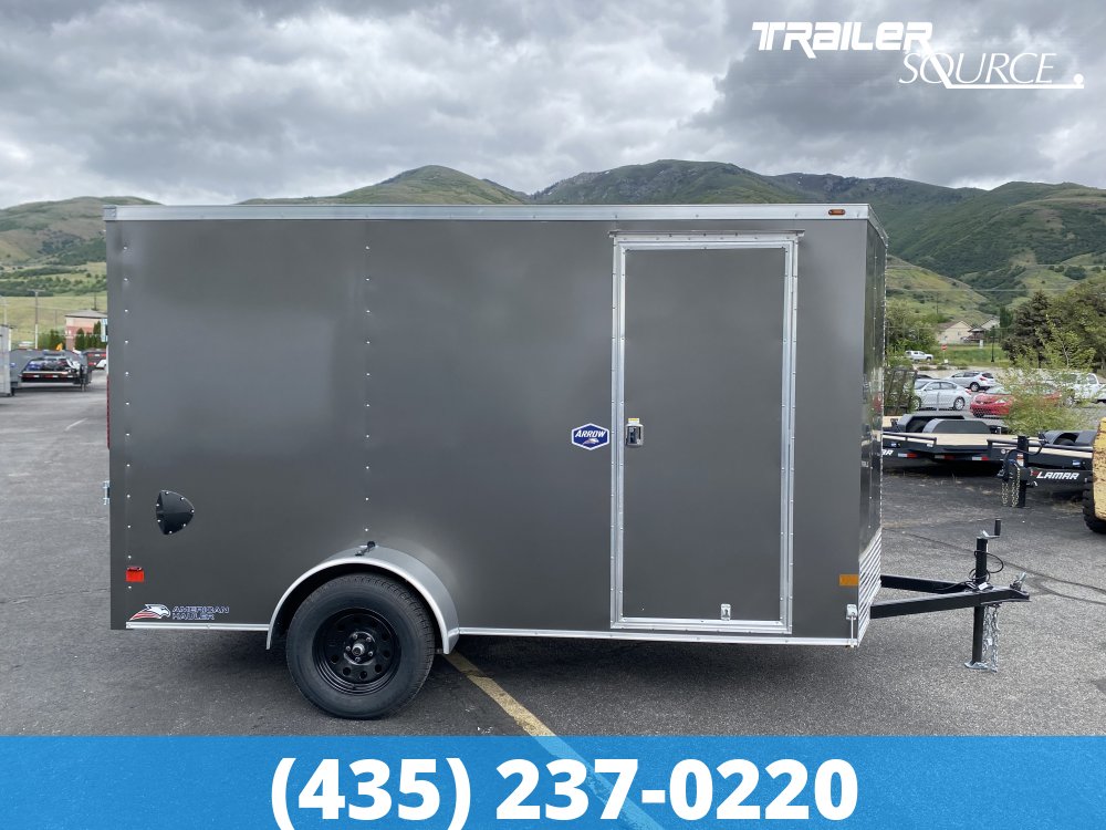 6x12 American Hauler Arrow Deluxe 6'0" Interior Single Axle Enclosed Cargo