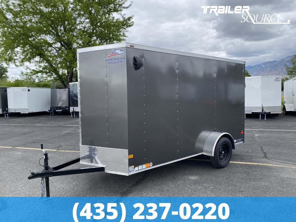 6x12 American Hauler Arrow Deluxe 6'0" Interior Single Axle Enclosed Cargo