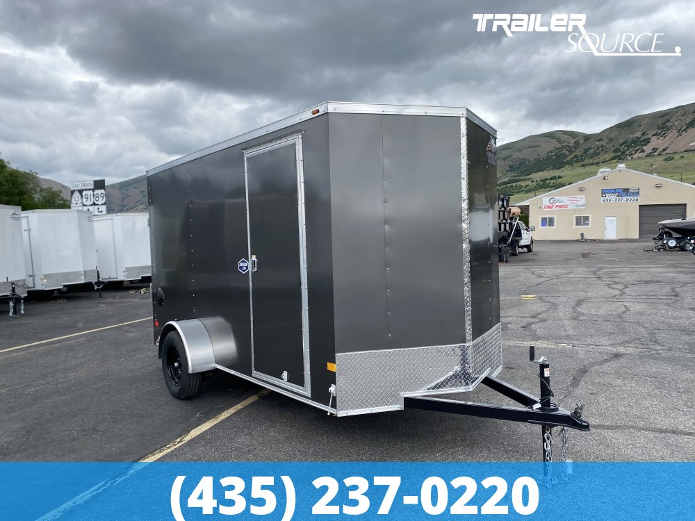 6x12 American Hauler Arrow Deluxe 6'0" Interior Single Axle Enclosed Cargo