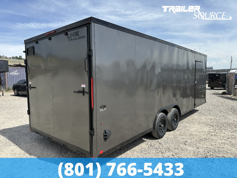 8.5x24 Look ST DLX 7'0" Interior 10K Tandem Axle Enclosed Cargo