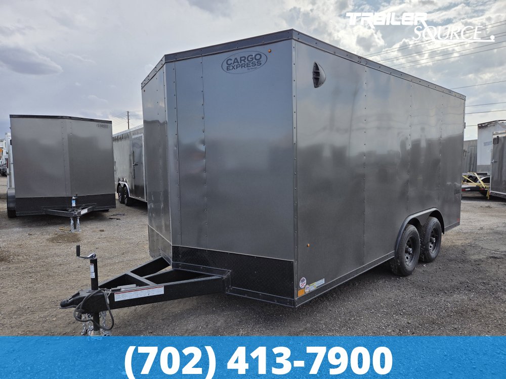 8.5x16 Cargo Express EX Series DLX 10K Tandem Axle Enclosed Cargo
