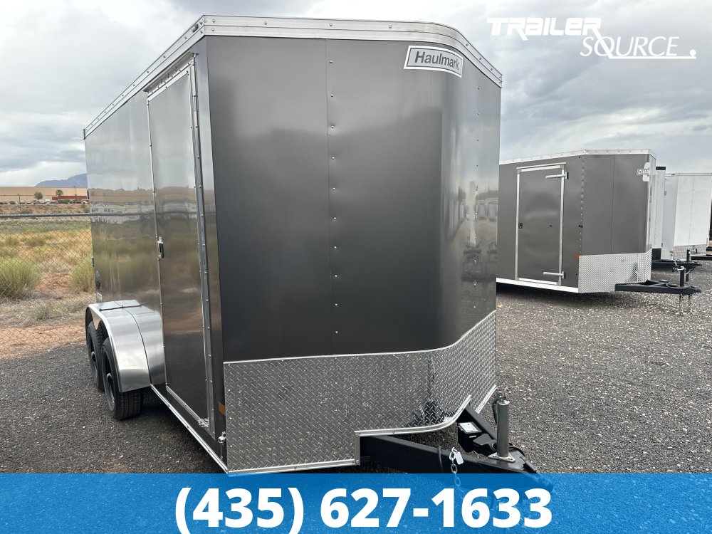7x14 Haulmark Transport 7'0" Interior 10K Tandem Axle Enclosed Cargo