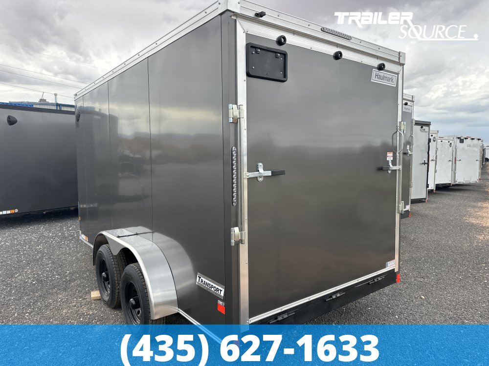 7x14 Haulmark Transport 7'0" Interior 10K Tandem Axle Enclosed Cargo