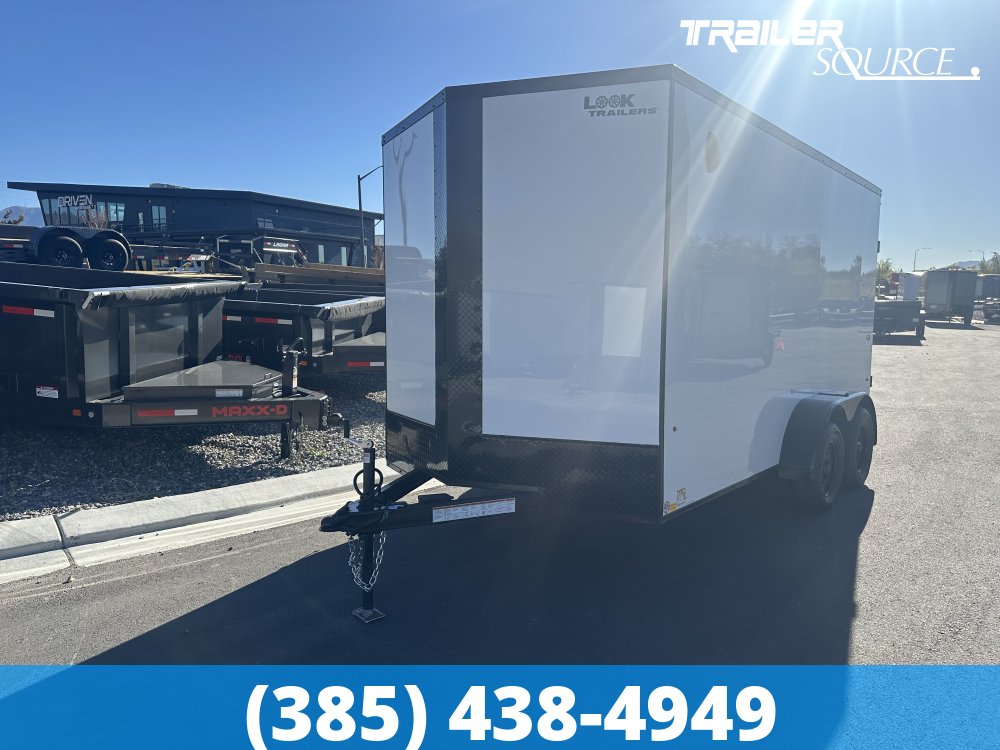 7x14 Look ST DLX 7'0" Interior 7K Tandem Axle Enclosed Cargo