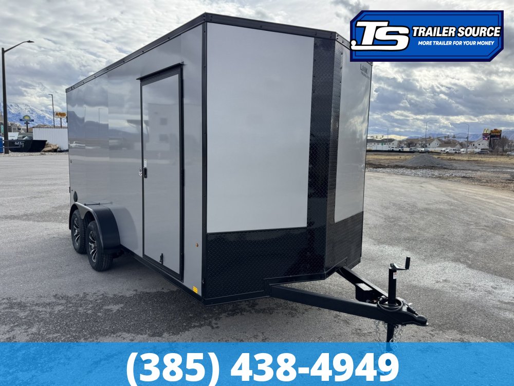 7x16 Look ST DLX Enclosed Cargo Trailer - 7'0" Interior - 7K GVWR - .080 PolyCor, Alloy Wheels, Black Out Package
