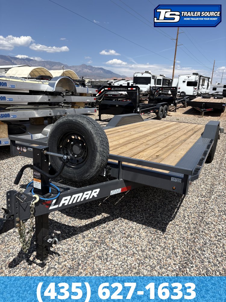8.5x22 Lamar H6 Flatbed Car Hauler