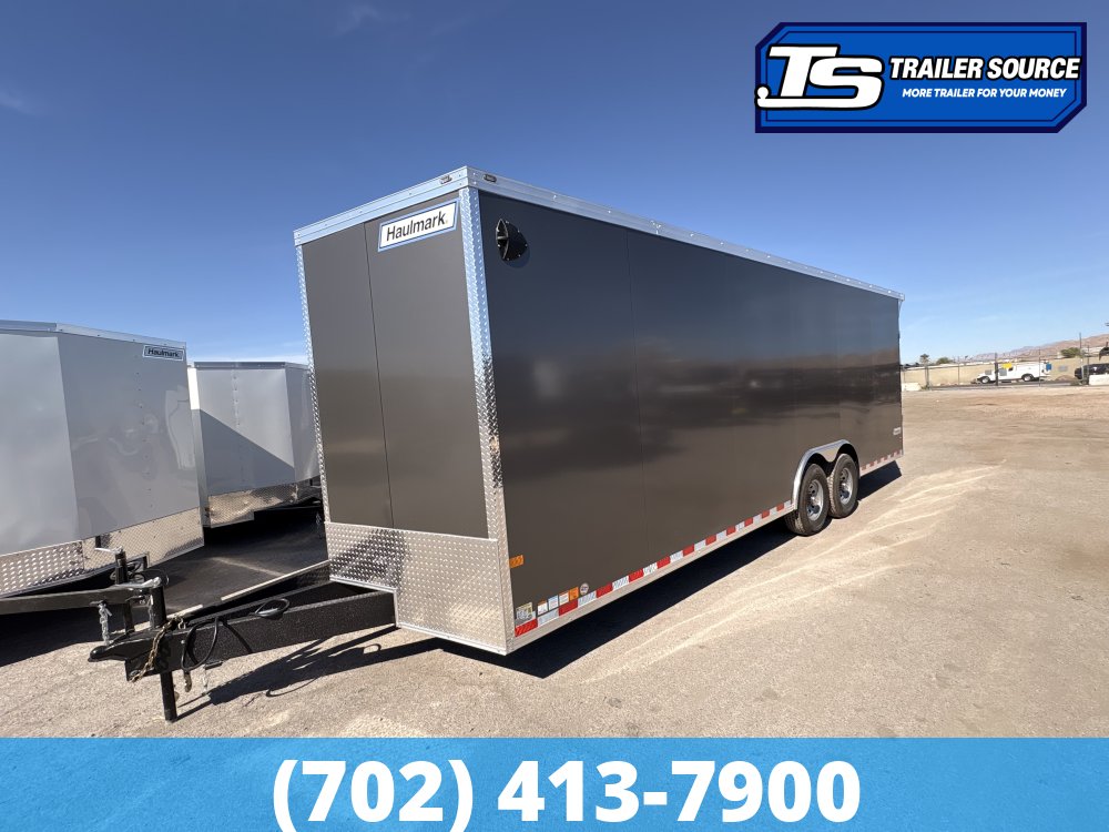 8.5x24 Haulmark Transport Enclosed Cargo Trailer - 7'6" Interior - 12K GVWR -