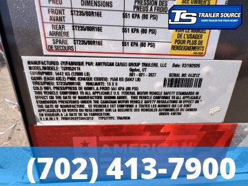 8.5x24 Haulmark Transport Enclosed Cargo Trailer - 7'6" Interior - 12K GVWR -