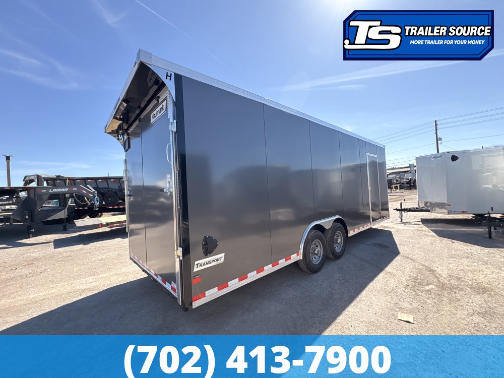 8.5x24 Haulmark Transport Enclosed Cargo Trailer - 7'6" Interior - 12K GVWR -