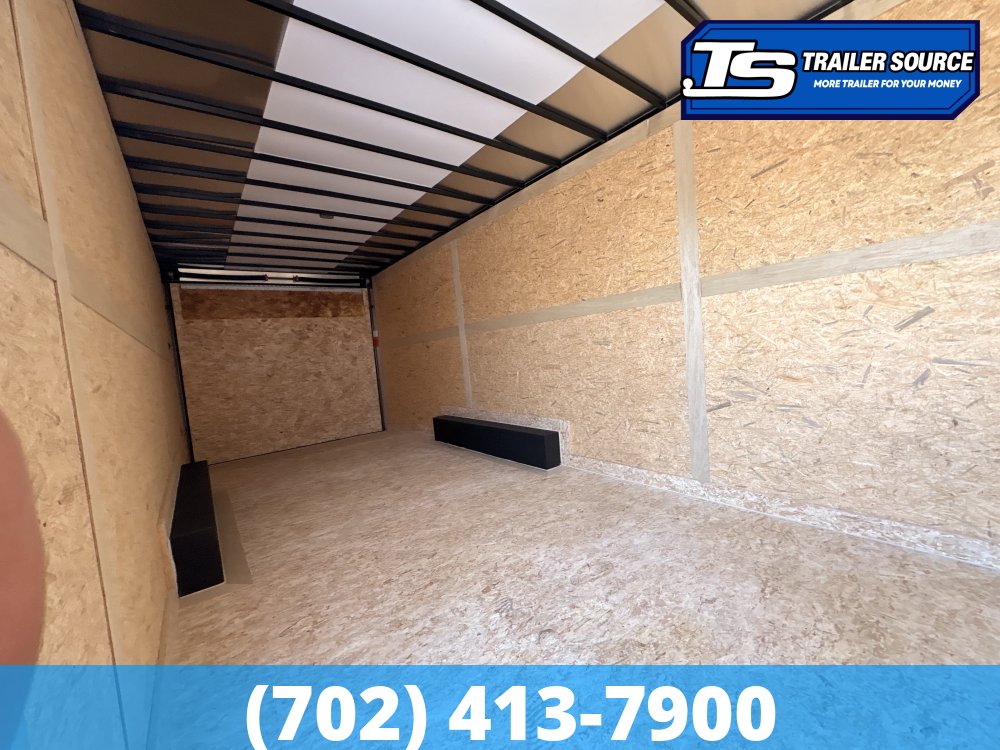 8.5x24 Haulmark Transport Enclosed Cargo Trailer - 7'6" Interior - 12K GVWR -