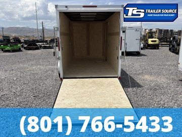 6x12 Haulmark Passport Enclosed Cargo Trailer - 6'6" Interior - 3.5K GVWR - .080 PolyCor