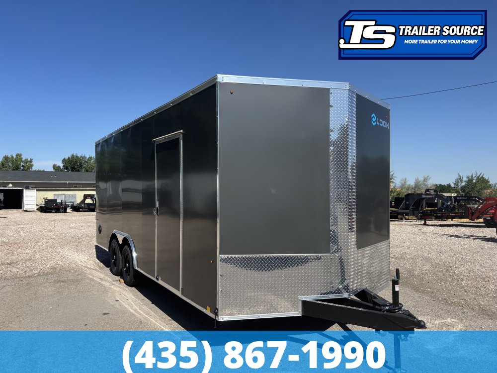 8.5x20 Look ST DLX Enclosed Cargo Trailer - 7'0" Interior - 10K GVWR - .080 PolyCor, Dovetail