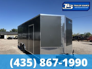 8.5x20 Look ST DLX Enclosed Cargo Trailer - 7'0" Interior - 10K GVWR - .080 PolyCor, Dovetail