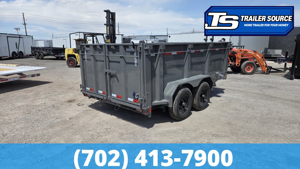 Diamond C MDT 206 6.5x12 ft Dump Trailer 44" Sides 10K GVWR