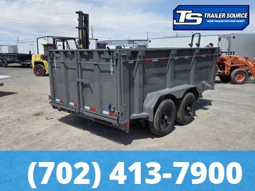 Diamond C MDT 206 6.5x12 ft Dump Trailer 44" Sides 10K GVWR