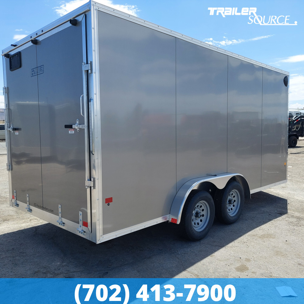 7.5x16 Alcom EZ Hauler 7'0" Interior Enclosed Cargo