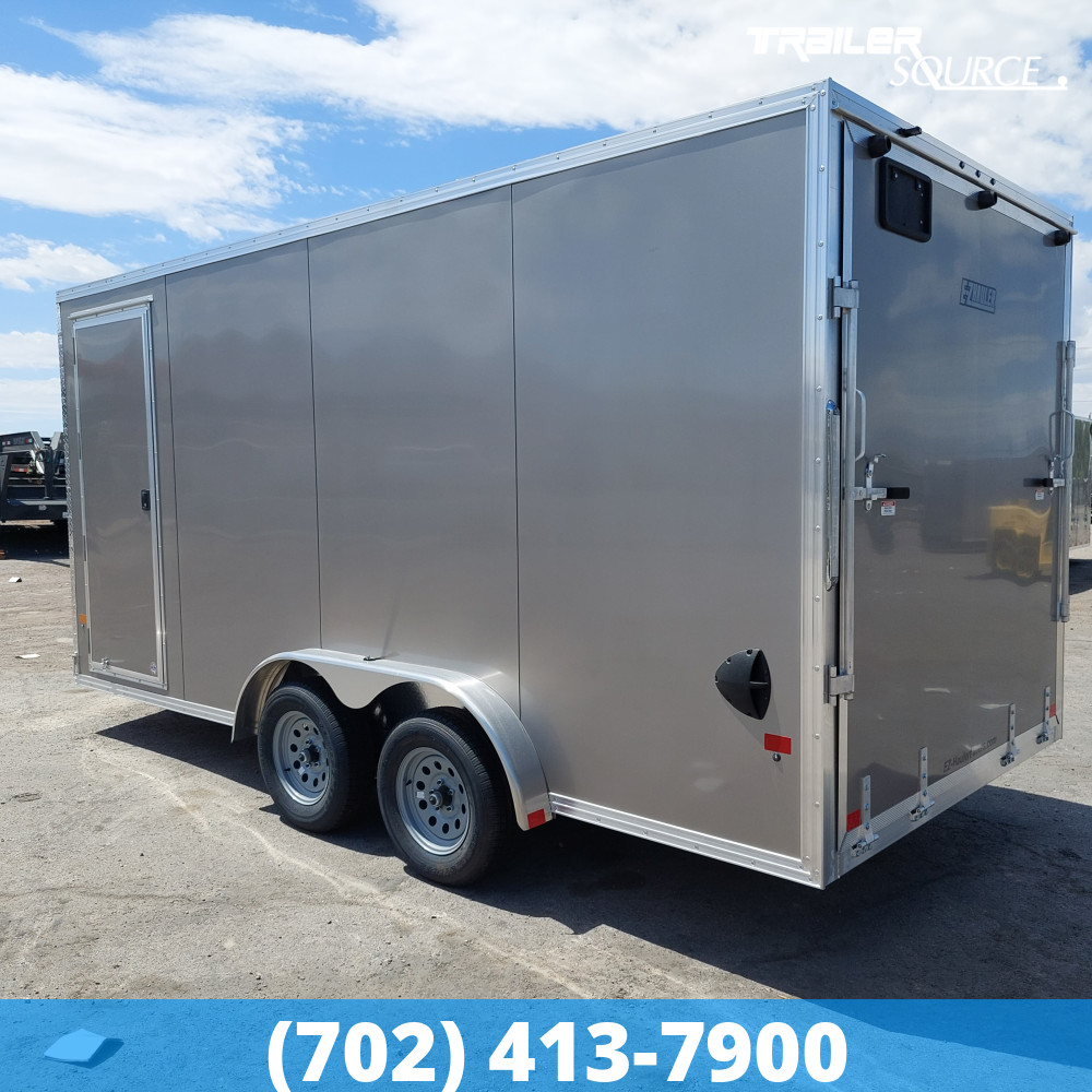 7.5x16 Alcom EZ Hauler 7'0" Interior Enclosed Cargo