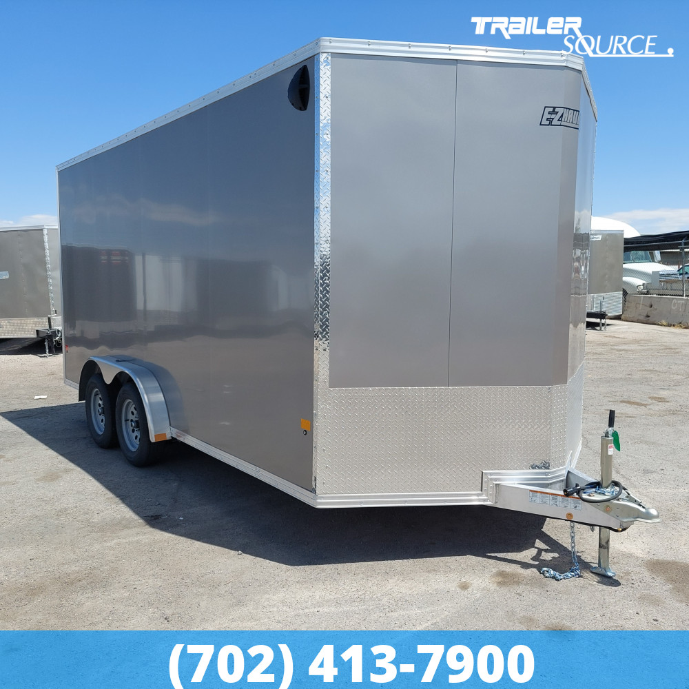 7.5x16 Alcom EZ Hauler 7'0" Interior Enclosed Cargo