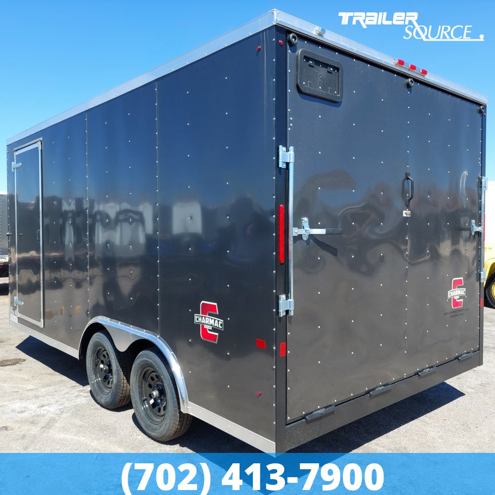 8.5x16 Charmac Atlas 7'0" Interior 7K Enclosed Cargo