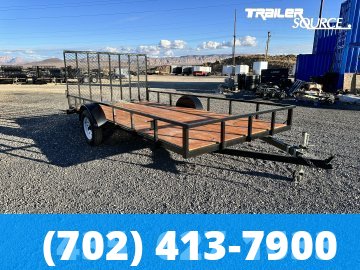 7x14 Titan Standard Series Single Axle Utility