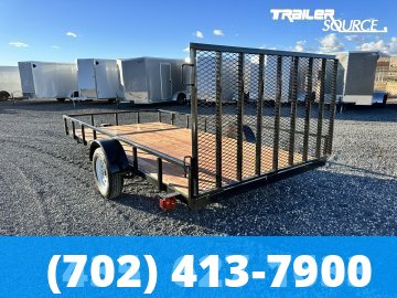 7x14 Titan Standard Series Single Axle Utility