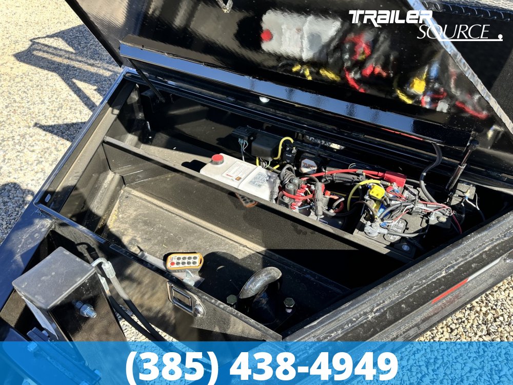 7x16 Sure Trac Roll Off Trailer-Bin Package