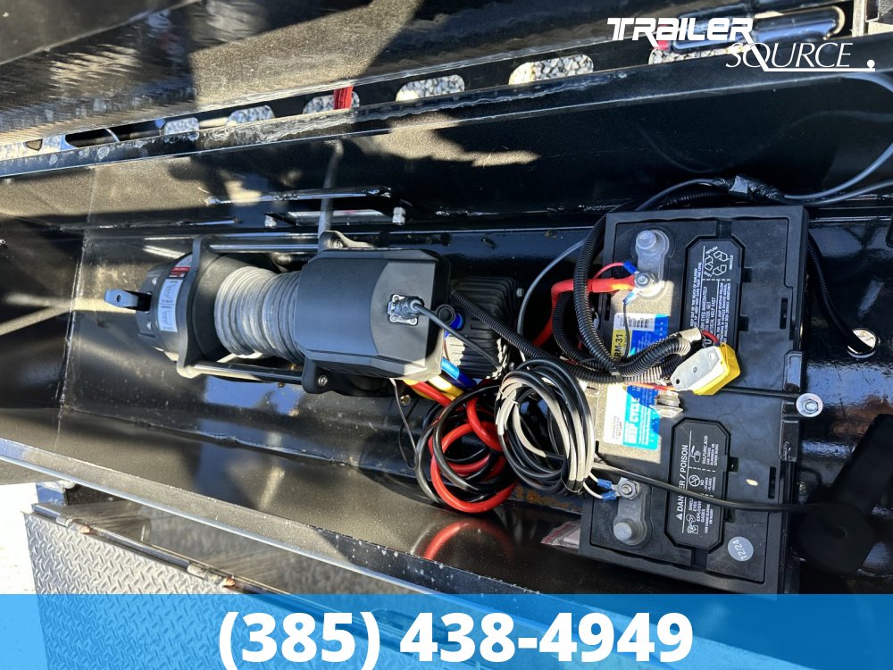 7x16 Sure Trac Roll Off Trailer-Bin Package