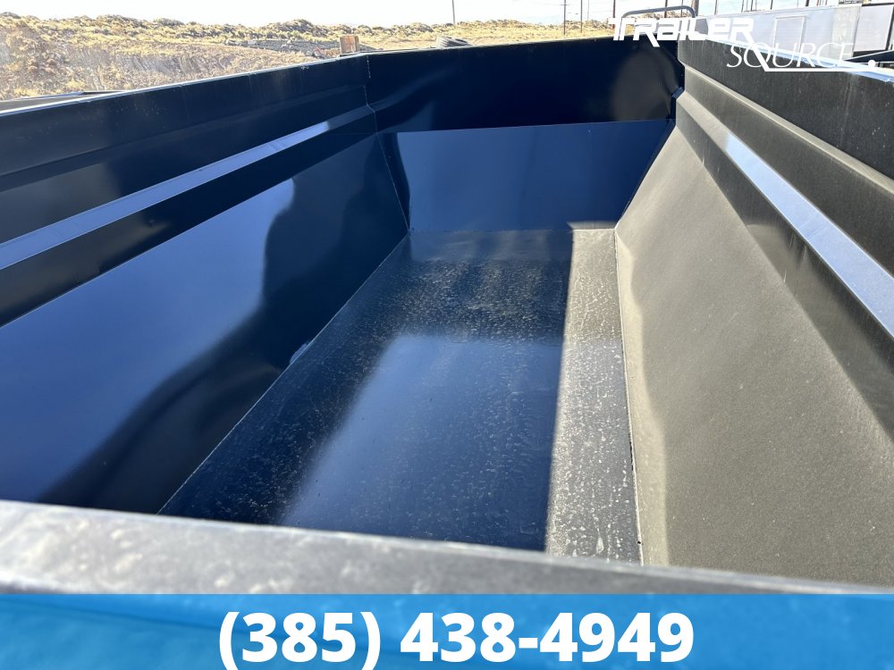 7x16 Sure Trac Roll Off Trailer-Bin Package