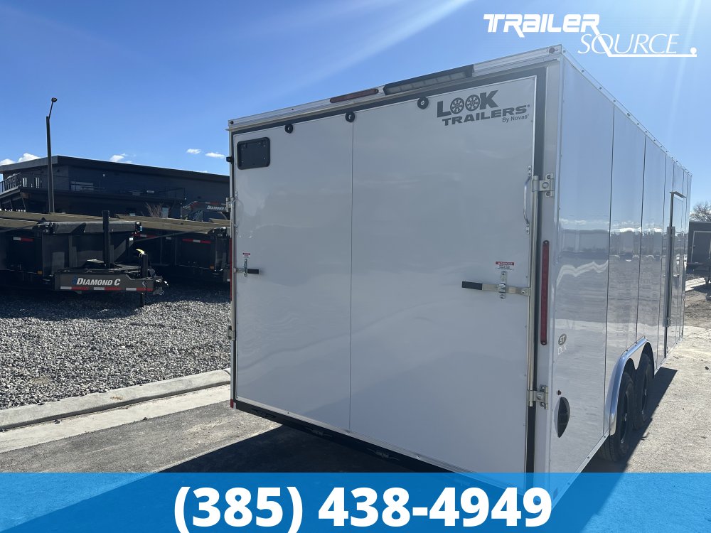 8.5x20 Look ST DLX 7'0" Interior 10K Tandem Axle Enclosed Cargo