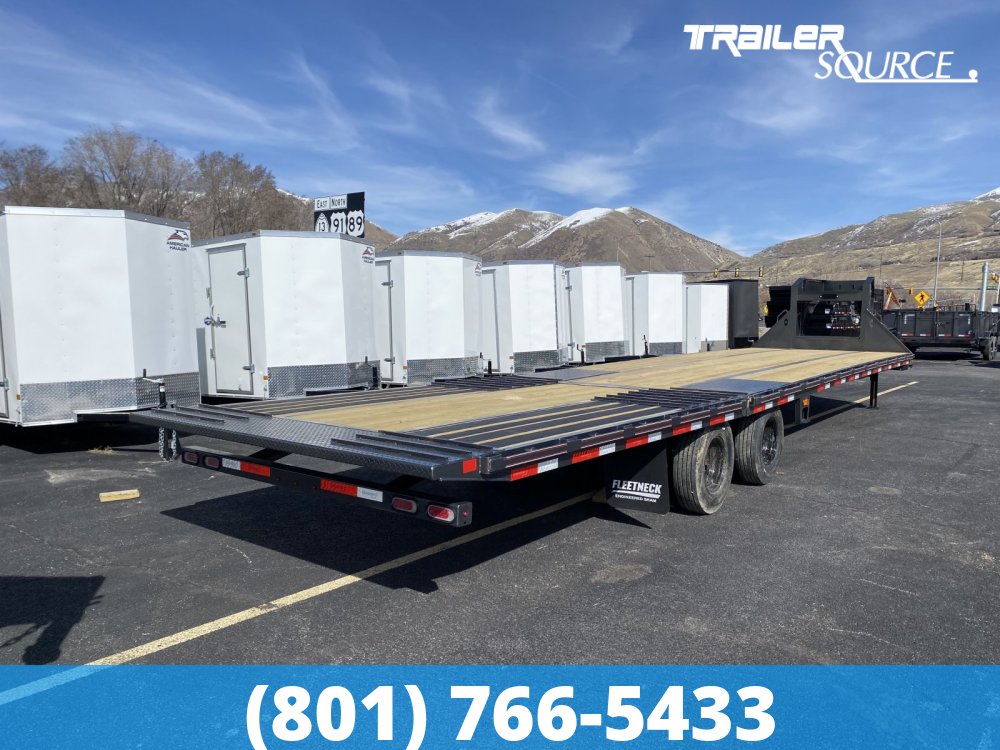 8.5x35 Diamond C FMAX-HDT 35' 25.9K Hydraulic Dovetail Gooseneck