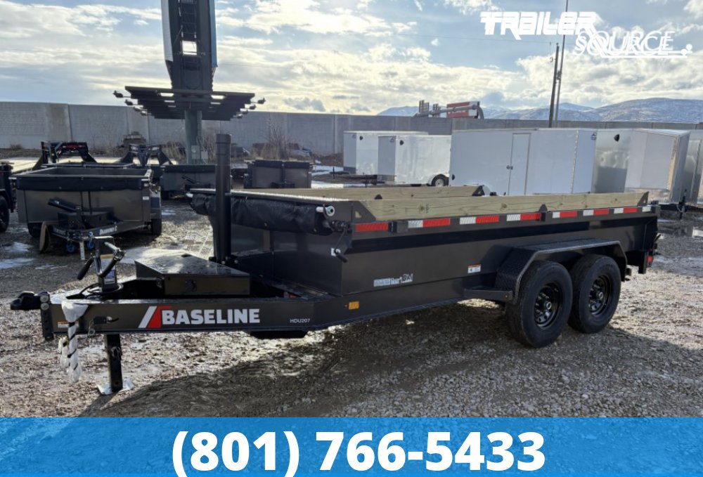 7x14 Diamond C Baseline HDU 14K 20" Sides Dump