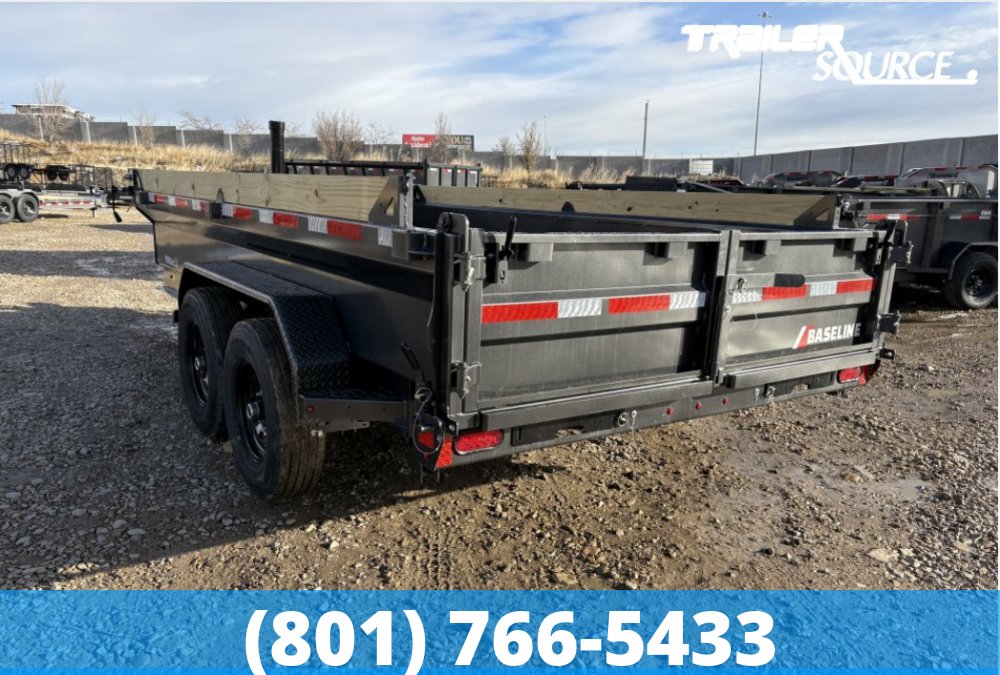 7x14 Diamond C Baseline HDU 14K 20" Sides Dump